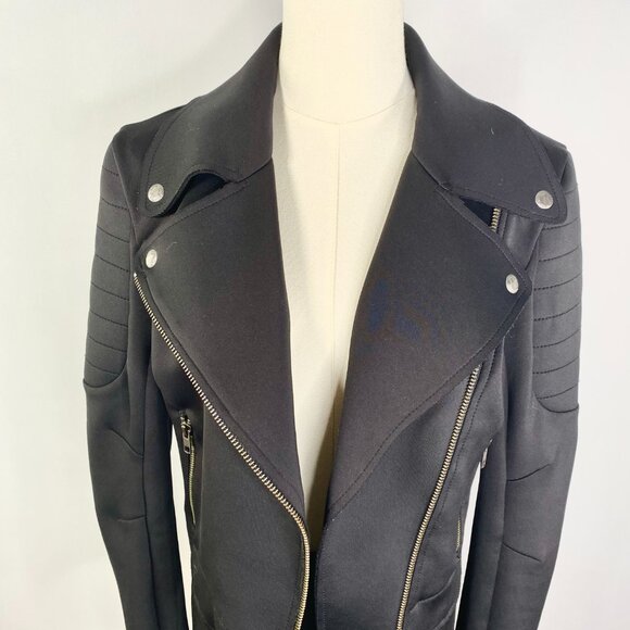 Guess - Black Moto Jacket + Skirt - Picture 5 of 13